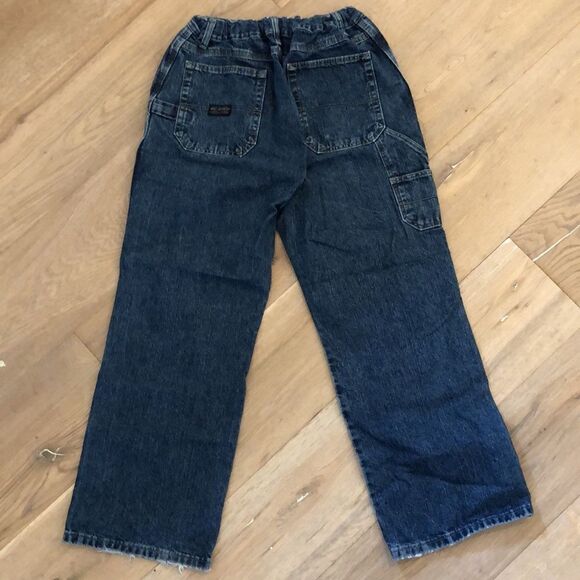 Wrangler Husky Denim Blue Jean with Cinch Waist for Personal Sizing (16 Husky) - Picture 5 of 6